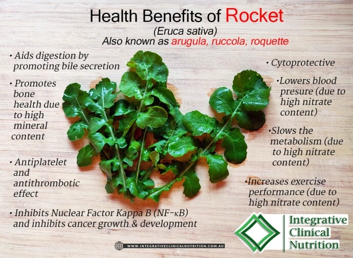rocket health benefits